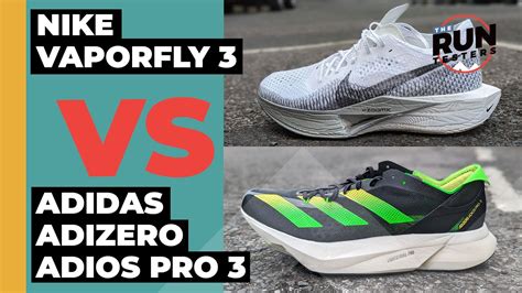 vaporfly 3 vs adios pro.